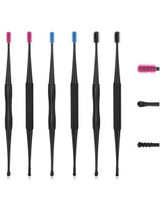 Q-Grips Kit de Eliminación de Cerumen Reutilizable 6PCS