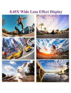 Lente de Cámara Apexel 0.45X Gran Angular + 12.5X Macro 2