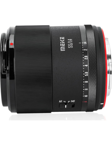 Lente Prime Meike 55mm F1.4 STM para Sony E APS-C