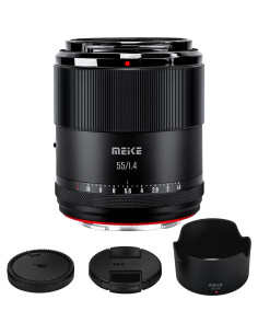 Lente Prime Meike 55mm F1.4 Autoenfoque para Sony E 2