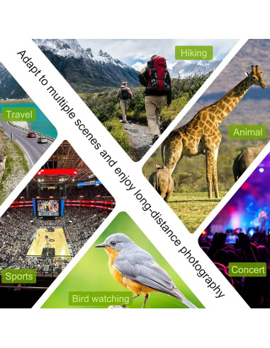 Lente Telefoto 36X MoYinG para iPhone y Android - HD