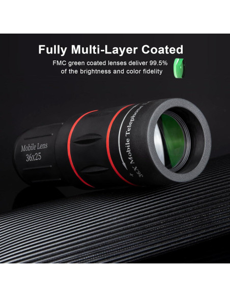 Lente Telefoto 36X MoYinG para iPhone y Android - HD