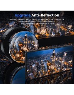 WSKEN Protector de Lente de Cámara para Samsung Galaxy S25 Ultra - Vidrio Templado 9H, Negro 2
