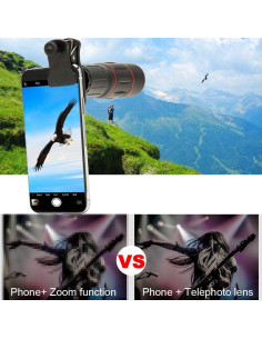 Kit de Lentes para Cámara de Teléfono Móvil MOCALACA 4 en 1 2