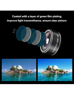 Kit de Lentes para Cámara de Teléfono MOCALACA 11 en 1 2