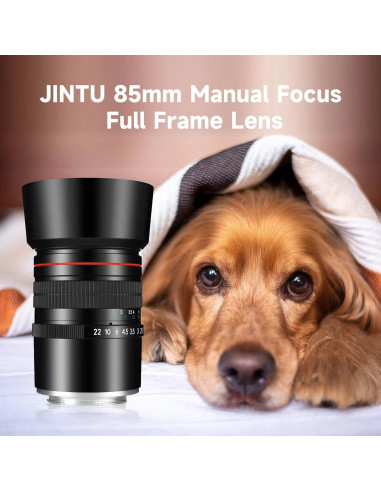 Lente JINTU 85mm F1.8 para Cámaras Sony E - Retrato