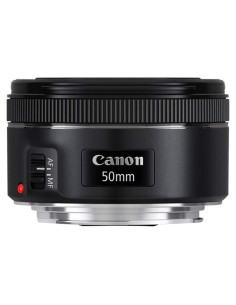 Lente Canon EF 50mm f/1.8 STM para DSLR - Compacto y Versátil