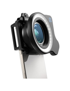 Lente Macro APEXEL 10-20X para iPhone y Android con Luz