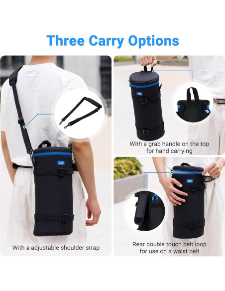 Funda de Lente de Cámara JJC Extra Grande para Nikon 180-600mm