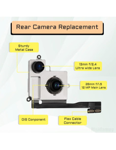 Reemplazo Cámara Trasera Principal 12MP iPhone 14 Plus 2