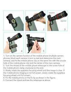 Lente de cámara para teléfono GOWENIC 32X HD con zoom y gran apertura 2