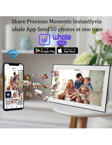 Marco de Fotos Digital Churui 15.6" FHD 32GB WiFi Blanco