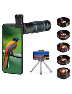 Kit de Lentes para Cámara de Teléfono Bostionye 10 en 1