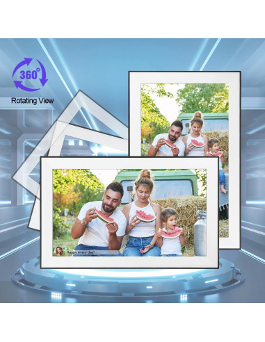 Marco de Fotos Digital Churui 15.6" FHD 32GB WiFi Blanco