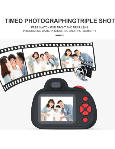 Cámara Digital Infantil BoGouwig D6S 32MP 1080P Amarillo