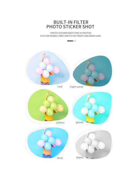 Cámara Digital Infantil BoGouwig D6S 32MP 1080P Amarillo Cámara Digital Infantil BoGouwig D6S 32MP 1080P Amarillo