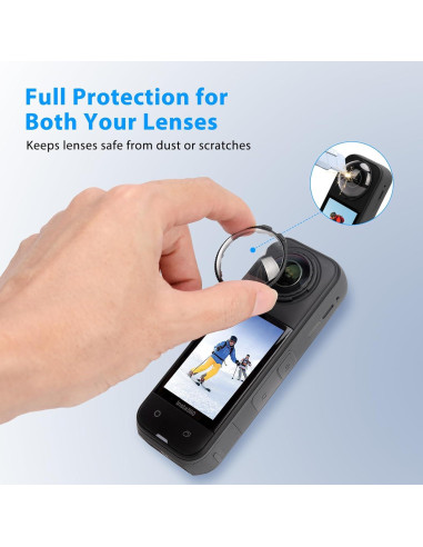 Kit de Protección Completo para Cámara Insta360 X5 - 6 en 1