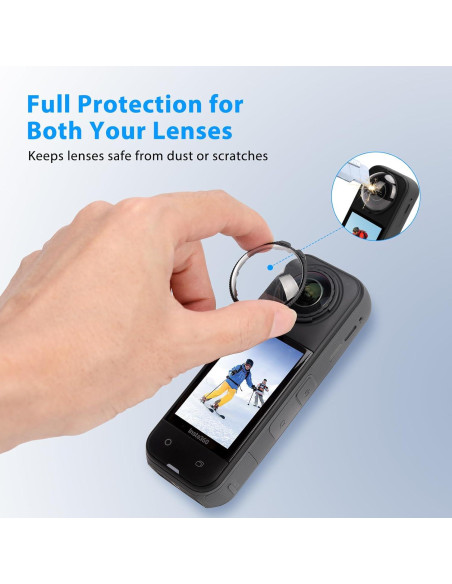 Kit de Protección Completo para Cámara Insta360 X5 - 6 en 1 Kit de Protección Completo para Cámara Insta360 X5 - 6 en 1