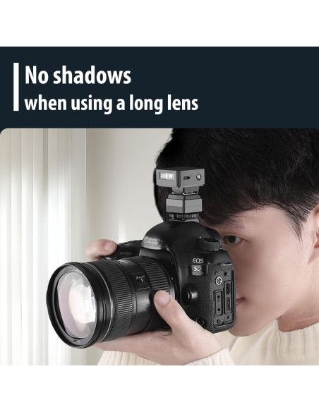 Adaptador Elevador de Zapata Fría Moordiel para Flash Compacto