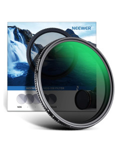 Filtro ND Variable NEEWER 82mm ND8-ND128 Ultra Delgado HD