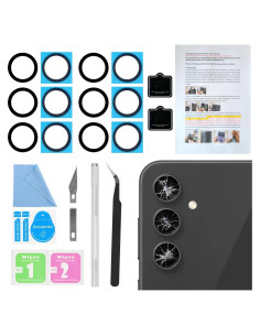 Kit Reemplazo Lente de Cámara ASDAWN para Samsung Galaxy S23/S23+