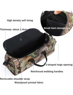 Bolsa de cámara Rolanpro para lentes 23-35cm impermeable 2