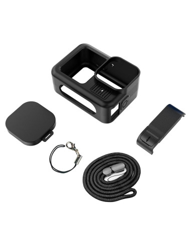 Funda de Silicona Protectora para GoPro Hero 13 Negra