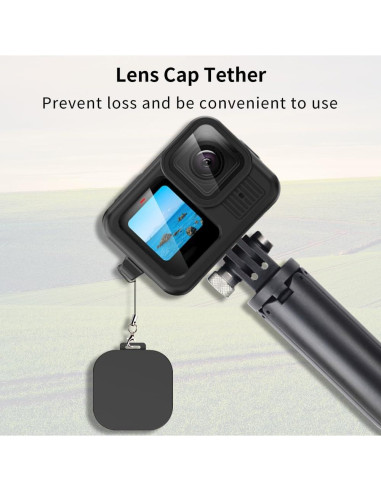 Funda de Silicona Protectora para GoPro Hero 13 Negra