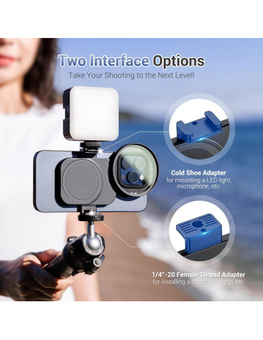 Filtro CPL Magnético JJC 67mm para iPhone 16/15/14 Pro Max