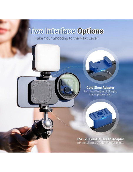 Filtro CPL Magnético JJC 67mm para iPhone 16/15/14 Pro Max Filtro CPL Magnético JJC 67mm para iPhone 16/15/14 Pro Max