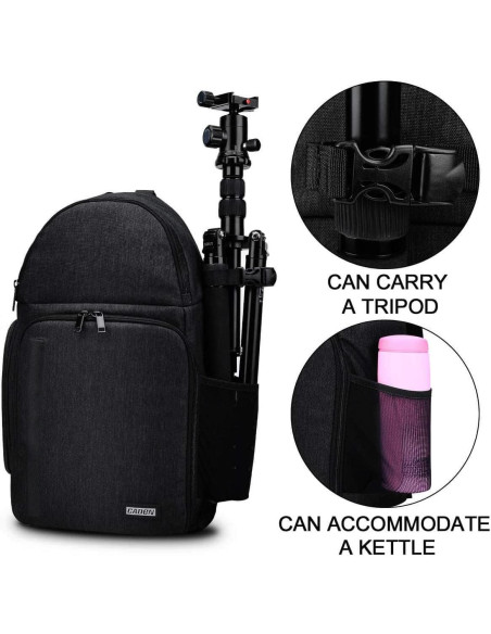 Mochila Bandolera CADeN para Cámara DSLR/SLR Impermeable