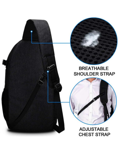Mochila Bandolera CADeN para Cámara DSLR/SLR Impermeable