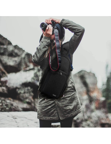 Mochila Bandolera CADeN para Cámara DSLR/SLR Impermeable