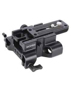 Base Placa Rápida 15mm NICEYRIG para Arca-Swiss - 2 en 1