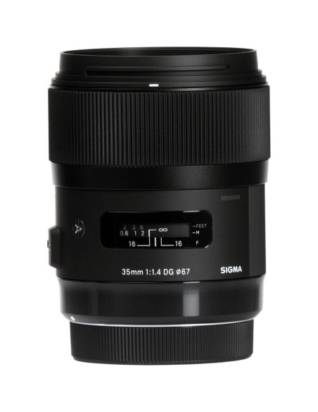 Lente Sigma 35mm F1.4 Art DG HSM para Nikon - 0.67 kg