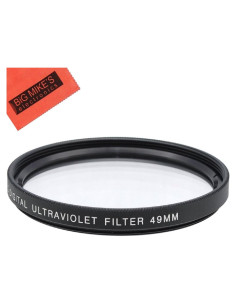 Filtro UV 49mm Big Mike's para lente Canon EF 50mm f/1.8 STM