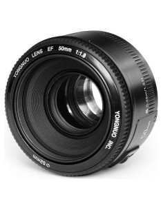 Lente Yongnuo YN50mm F1.8 AF para Canon EOS - Apertura Rápida