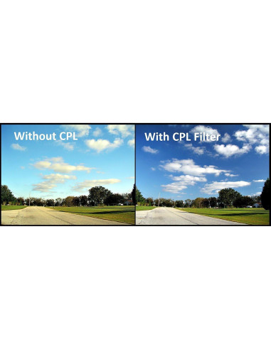 Kit de Filtros 43mm UV-CPL-FLD para Lentes Canon y Fujifilm