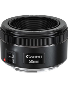 Lente Canon EF 50mm f/1.8 STM + Funda y Accesorios 2