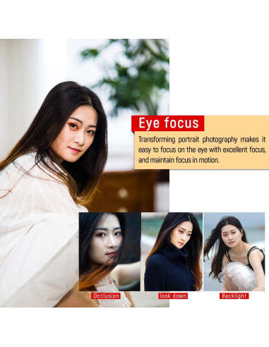 Lente VILTROX 85mm F1.8 II para cámaras Sony E-Mount