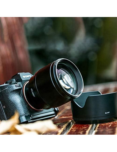 Lente VILTROX 85mm F1.8 II para cámaras Sony E-Mount