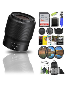Lente Nikon NIKKOR Z 50mm f/1.8 S + Accesorios Completo