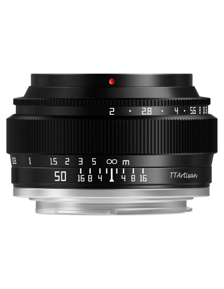 Lente TTArtisan 50mm F2 Manual para Cámaras Sony E Lente TTArtisan 50mm F2 Manual para Cámaras Sony E