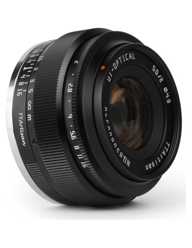 Lente TTArtisan 50mm F2 Manual para Cámaras Sony E
