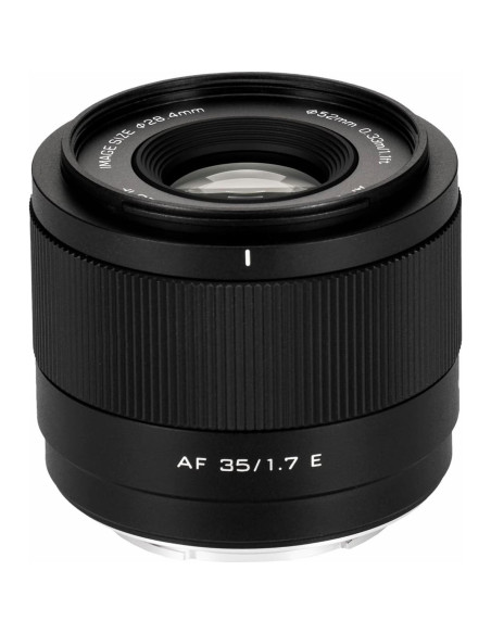 Lente VILTROX 35mm f/1.7 E para cámaras Sony APS-C