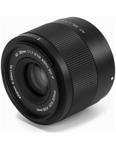 Lente VILTROX 35mm f/1.7 E para cámaras Sony APS-C