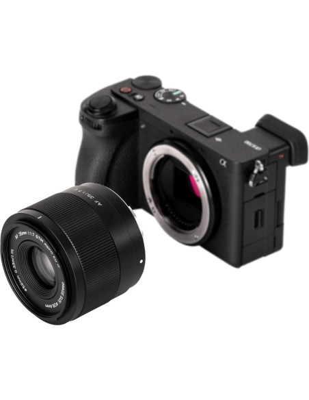 Lente VILTROX 35mm f/1.7 E para cámaras Sony APS-C