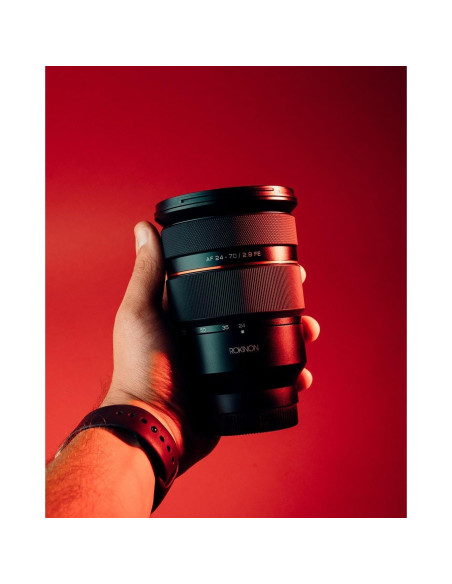 Lente Zoom Rokinon 24-70mm F2.8 AF para Sony E Lente Zoom Rokinon 24-70mm F2.8 AF para Sony E