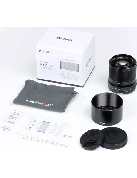Lente VILTROX 56mm f/1.4 para Nikon Z - Montura Z-Mount