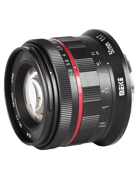 Lente Prime Meike 50mm F1.7 Manual para Nikon Z Lente Prime Meike 50mm F1.7 Manual para Nikon Z